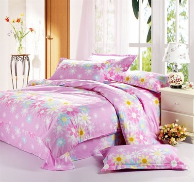 廠家直銷全棉斜紋時(shí)尚印花床上用品四件套 尊享品質(zhì)，點(diǎn)綴家居